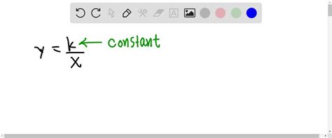 SOLVED Find The Constant Of Variation For Each Of The Stated Numerade