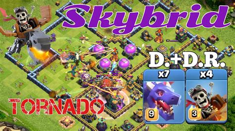 Skybrid Strategy Th14 Dragon Dragon Rider Legend League Attacks 2021