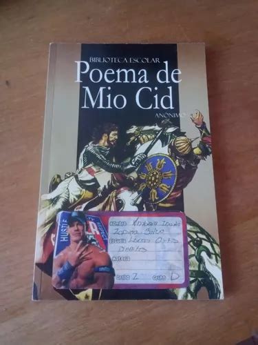 Poema De Mio Cid Biblioteca Escolar An Nimo Meses Sin Inter S