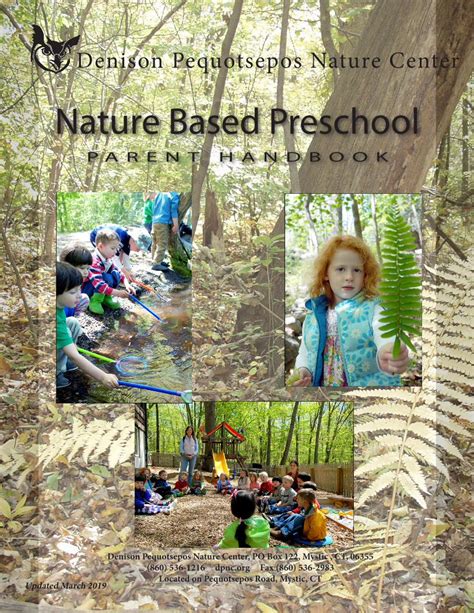 Pdf Nature Based Preschool Denison Pequotsepos Nature Center