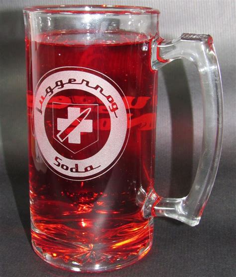 Jugger-Nog Hand Etched Beer Mug - NerdCrafted.com