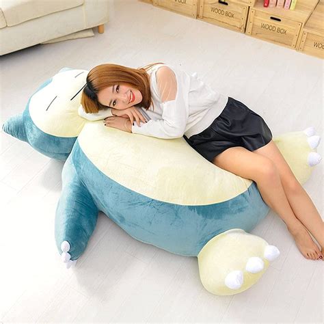 Imakoyou Snorlax Plush Giant Unstuffed Snorlax Bean Bag Chair Large