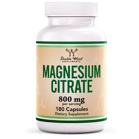 Double Wood Magnesium Citrate Capsules Felicity Community Pharmacy