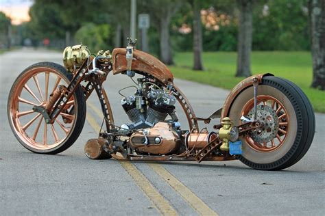 After Hours Bikes Papa Pump Steampunk Motorcycle Rat Bike Rat Rod