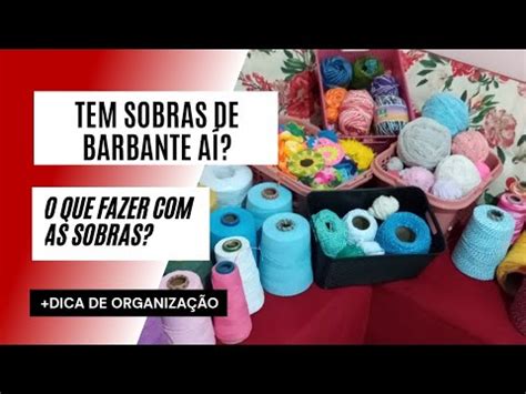 TEM SOBRAS DE BARBANTES AÍ O BARBANTE TÁ ACABANDO E AGORA O QUE FAZER