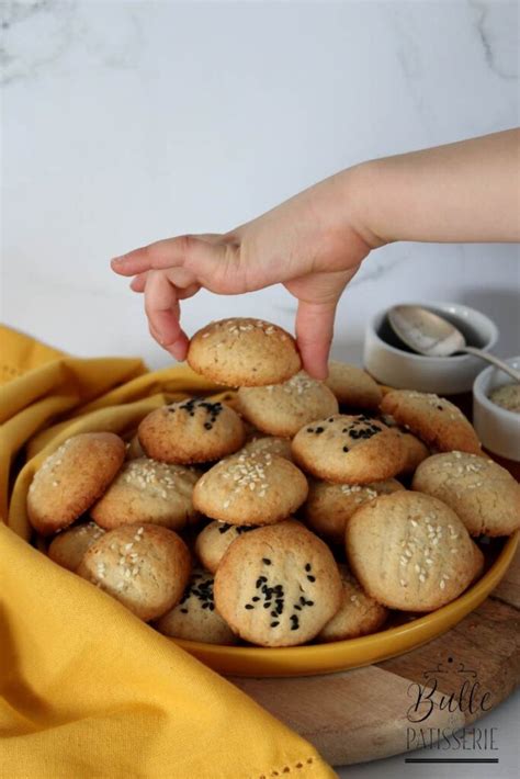 Recette Biscuits au Sésame Biscuits Secs au Tahini