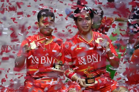 Leo Daniel Juara Daihatsu Indonesia Masters Antara Foto