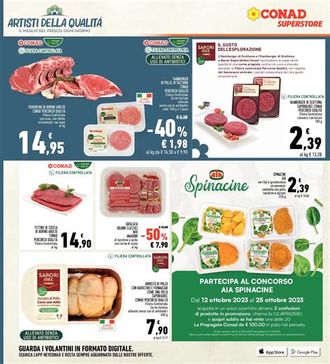 Volantino Conad Dal 12 Ottobre 2023 Offerte A Pagina 4