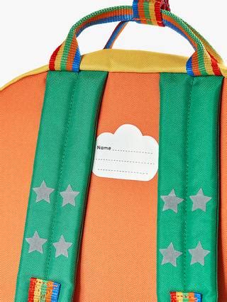 frugi kids ramble rainbow backpack happy hotchpotch