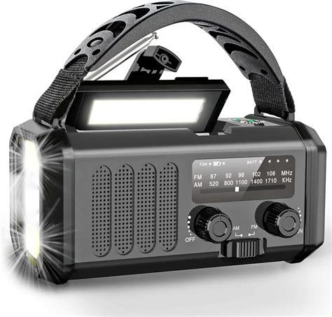 Fospower Radio Portable D Urgence M T O Avec Batterie De Mah