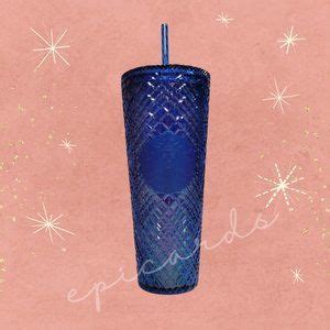 Starbucks Dining Starbucks Holiday Azure Blue Jewel Cold Cup