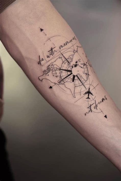 Top 31 Amazing Compass Tattoo Design Ideas Ideasdonuts Wrist Tattoos