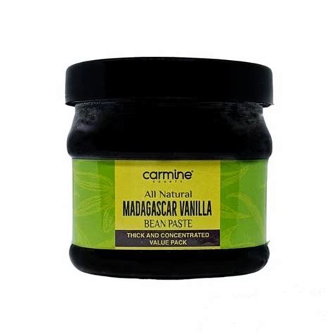 Carmine County All Natural Madagascar Vanilla Bean Paste Thick And