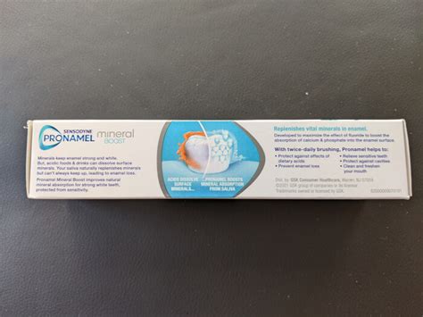 Sensodyne Pronamel Mineral Boost Toothpaste Dentist Review - afterva ...