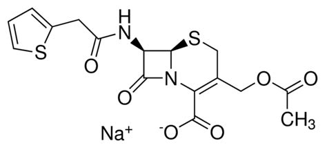 Cephalothin Sodium Salt 96 0 C4520 100MG SIGMA ALDRICH SLS