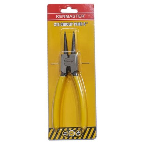 Jual Kenmaster Ste Circlip Plier Inch Tang Snapring Lurus Buka Di