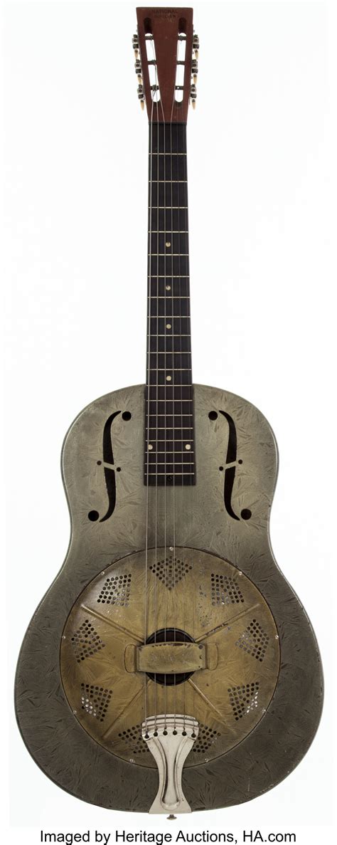 1930 National Duolian Silver Resonator Guitar C3290 Musical Lot 51043 Heritage Auctions