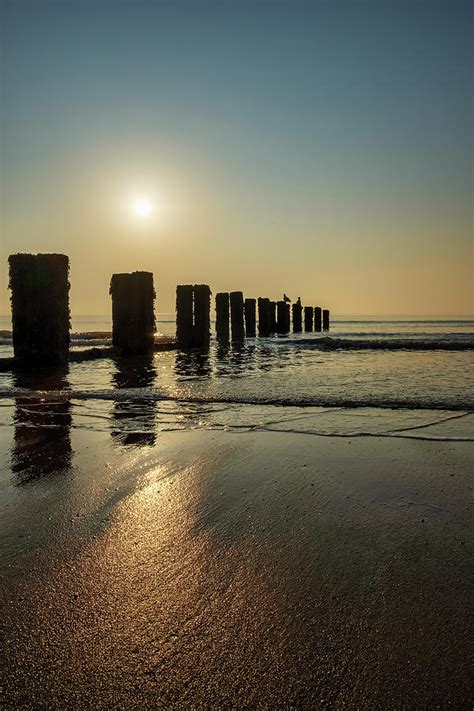 Bridlington Beach Sunrise Photograph by Tim Hill - Fine Art America