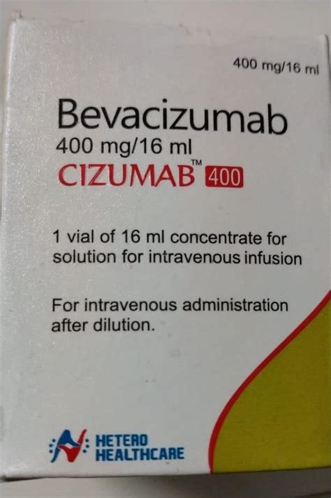 Hetero Healthcare Cizumab Mg Bevacizumab Injection Storage Cool