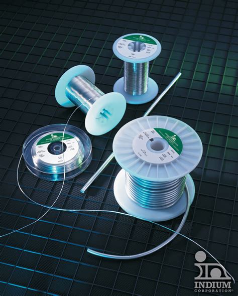 Solder Wire Solders Products Made By Indium Corporation