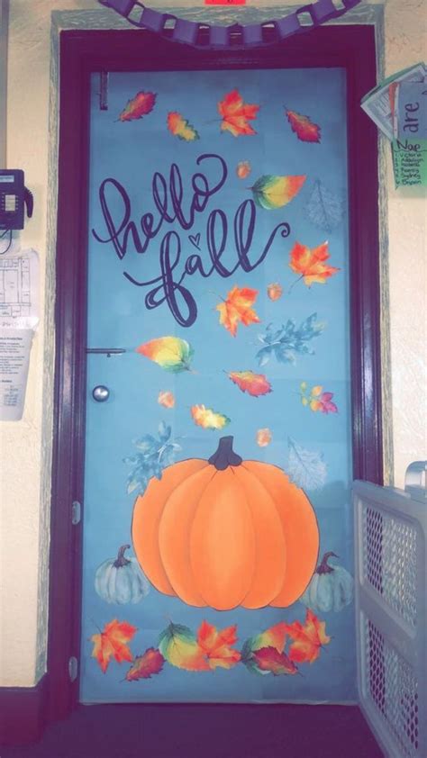 Best Diy Fall Classroom Door Ideas For Fall Classroom