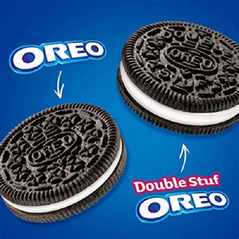 Ofiskita Oreo Double Stuf Chocolate Sandwich Cookies With Vanilla