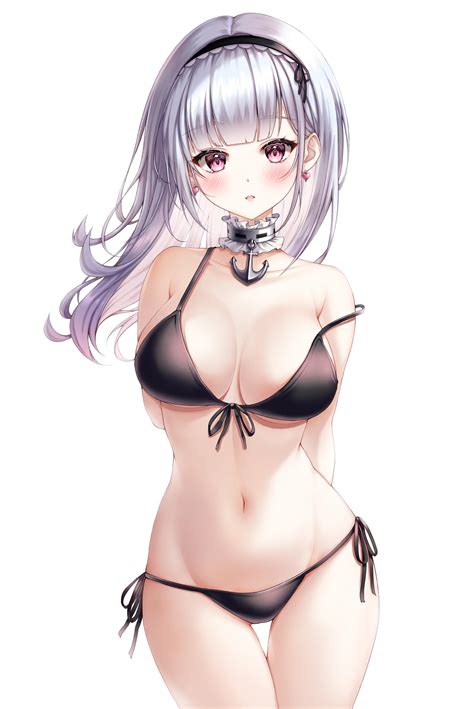 Dido Bikini Azur Lane R Silverhair