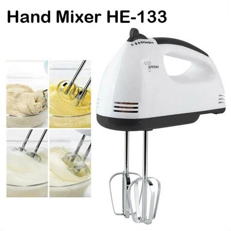 Jual Hand Mixer Elektrik 7 Speed Alat Pengaduk Otomatis 7 Level Sqrs