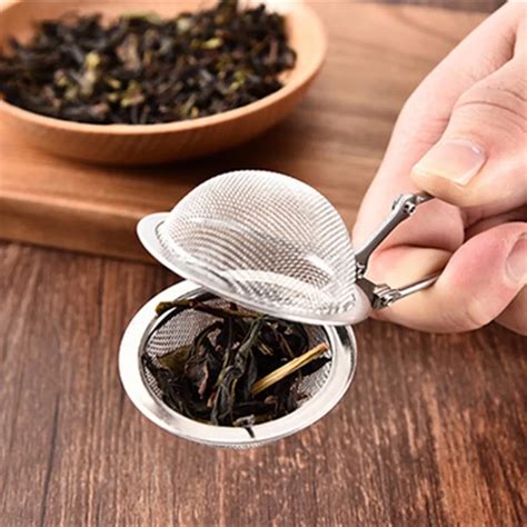 Stainless Steel Sphere Mesh Tea Infuser Ball Shape Tea Pot Infuser