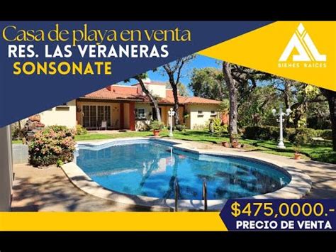 CASA DE PLAYA EN VENTA LAS VERANERAS YouTube