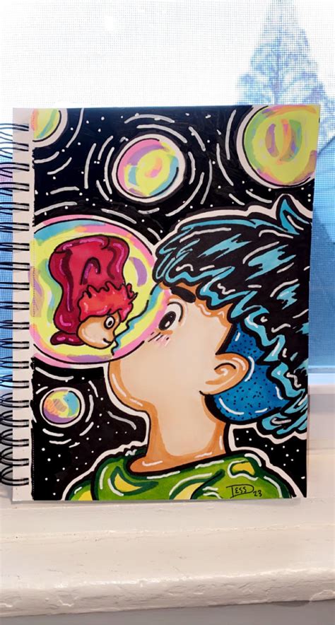 Made some Ponyo fan art ️😁 : r/ghibli