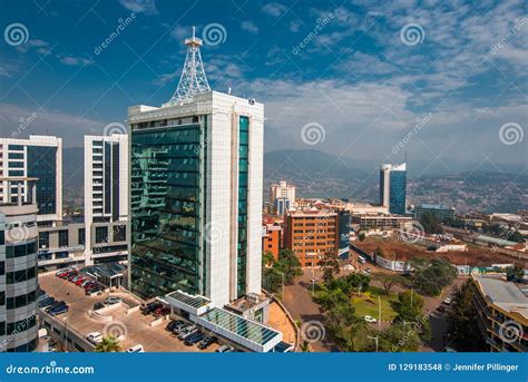 A View Of The Kigali Skyline Taken From Gisozi Editorial Image ...