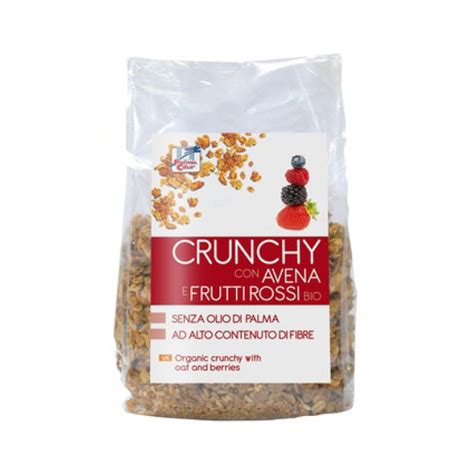 La Finestra Sul Cielo Crunchy Con Avena E Frutti Rossi Bio Cereali Per