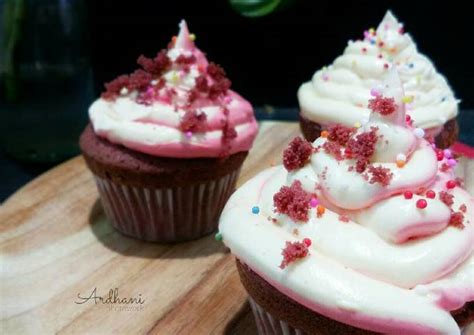 Resep Red Velvet Cupcake Ekonomis Oleh Ardhaniluvnabva Cookpad