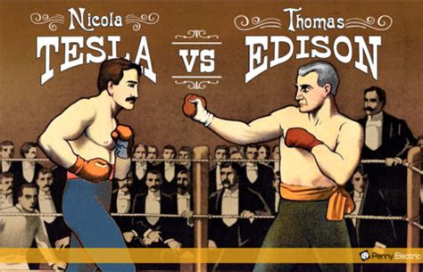 Edison Vs. Tesla: The War Of Currents | Penny Electric