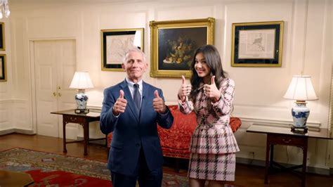 Olivia Rodrigo Dr Anthony Fauci Star In White House Video