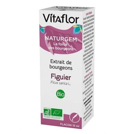 Vitaflor Naturgem Extrait De Bourgeons Figuier Bio 15 Ml