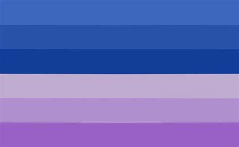 Okay I Finally Did The Female Leaning And Male Leaning Bi Flags Enjoy