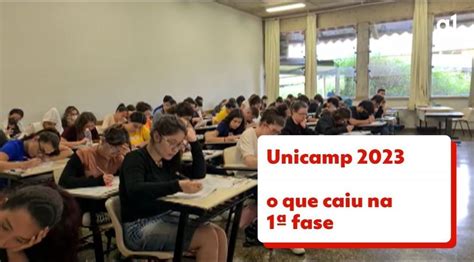 Vídeo Unicamp 2023 candidatos contam como foi a prova da 1ª fase