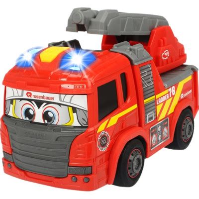 Спецтехніка Dickie Toys Пожежна Машина Хеппі Сканання Зі Світловими Та ...
