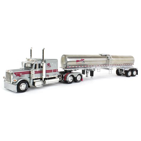 First Gear DCP 1 64 Peterbilt 389 Flattop Sleeper W Walker Tandem Axle