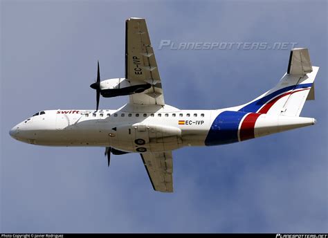 EC IVP Swiftair ATR 42 300 F Photo By Javier Rodriguez ID 1586790