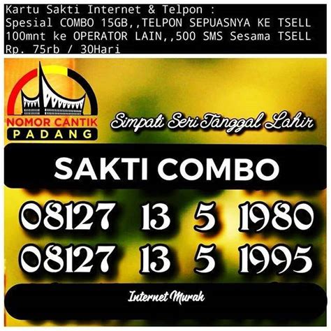 Jual Nomor Cantik SimPATI 12 DIGIT TRIPLE ANGKA BESAR HOKI BUKAN