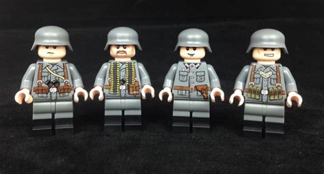 Ww2 German Soldiers Leyilebrick Custom Minifigures Atelier Yuwaciaojp