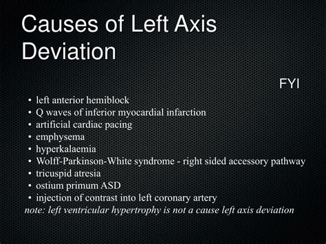 PPT - Axis Deviation PowerPoint Presentation, free download - ID:1228942