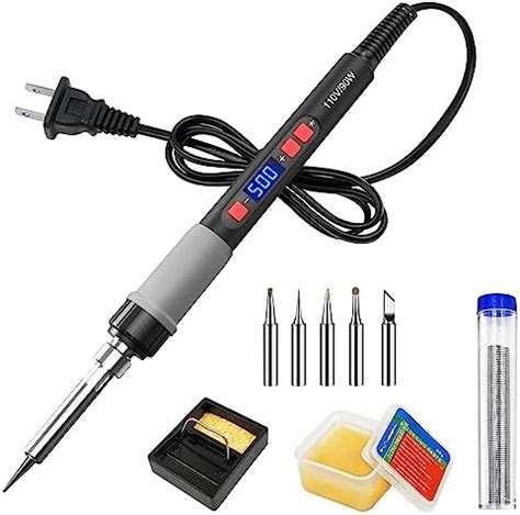 Amazon Soldering Iron Kit Ilibilib W Lcd Digital Display