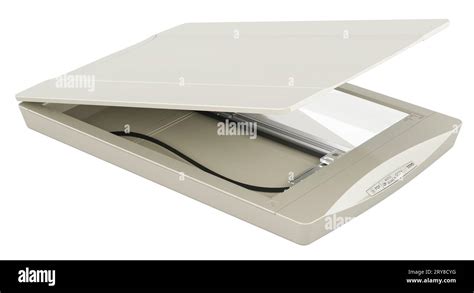 Flatbed Scanner Color Photo And Document Flatbed Scanner 3D Rendering