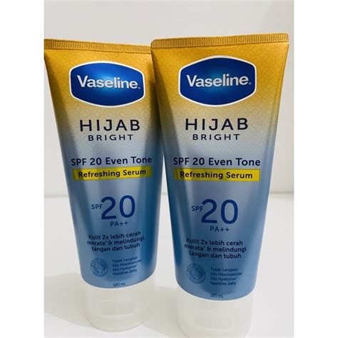 Jual Vaseline Ml Body Serum Hijab Bright Refreshing Spf Pa