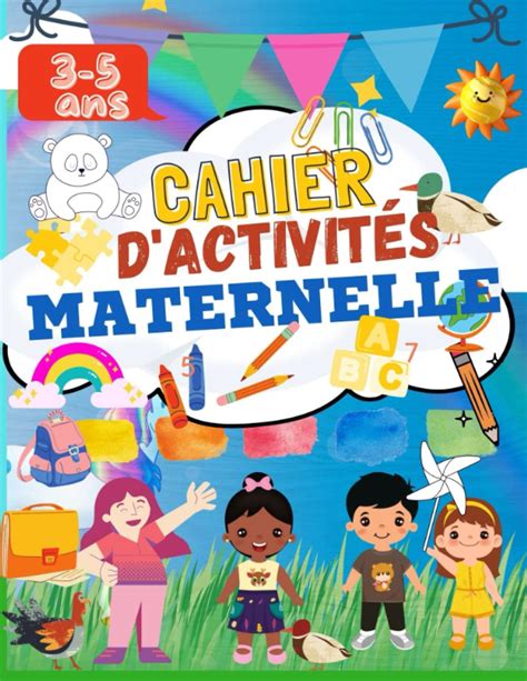 Buy Cahier d activités maternelle 3 5 ans Mon livre d activités pour