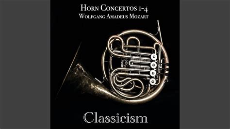 Horn Concerto No 4 In E Flat Major K 495 3 Rondo Youtube